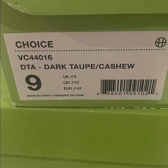 Choices Dark Taupe and Cashew Sneakers - Picture 2 of 2